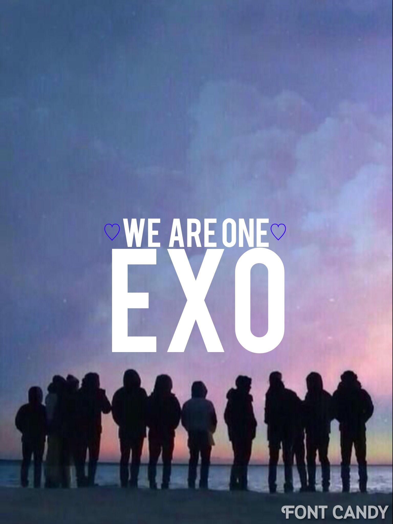 EXO WE ARE ONE ♡♡. Photo logo, Exo, Logos