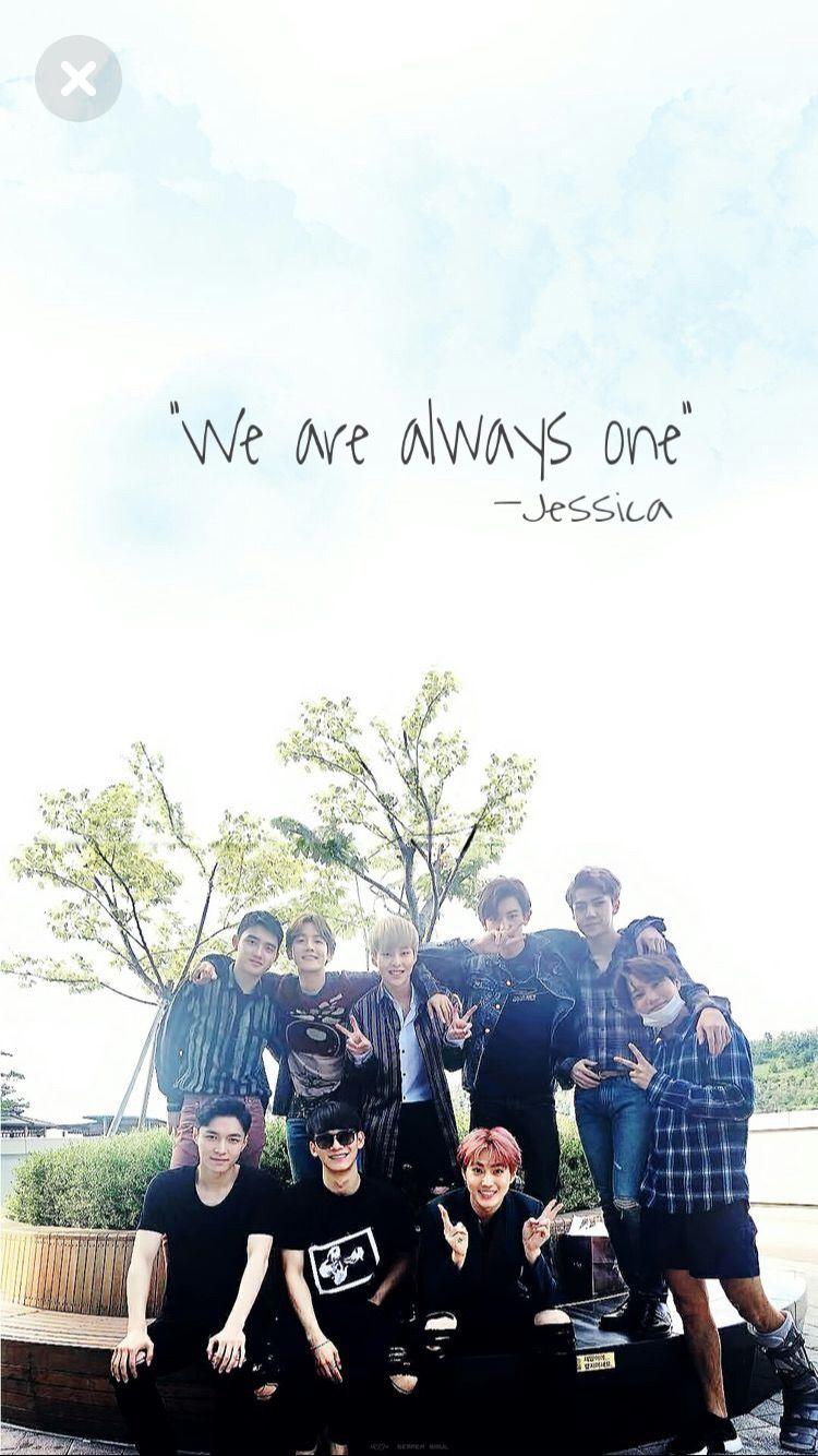 Exo -we are one! Saranghaja!. Exo, Exo group, Exo lockscreen