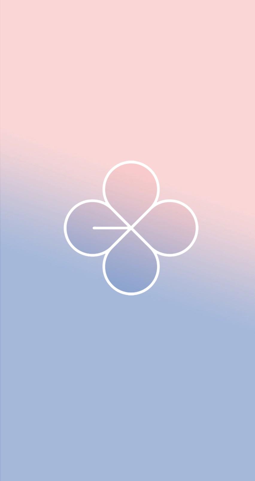 Exo Wallpaper Exo Symbol Logo Aesthetic