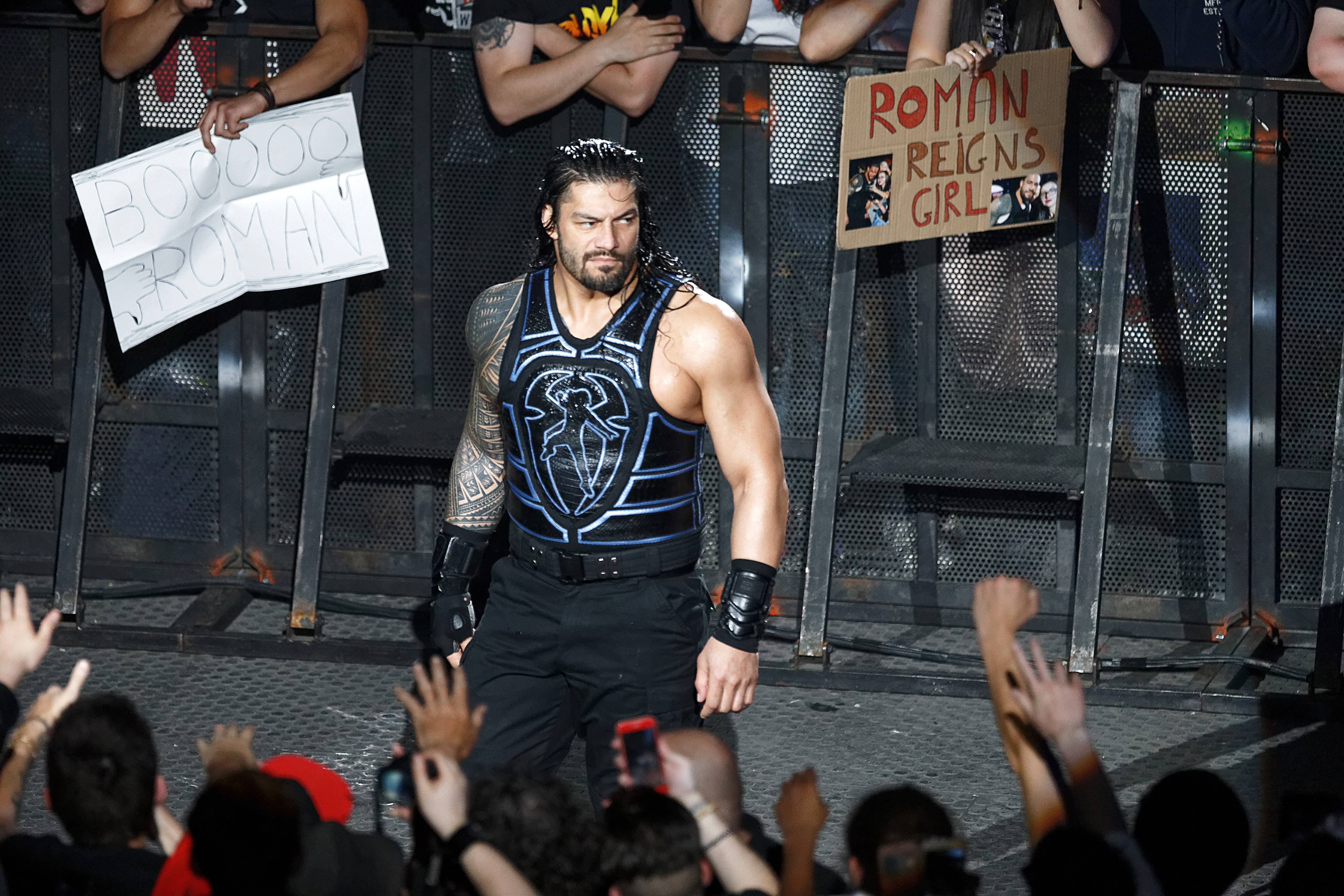 WWE star Roman Reigns announces his cancer is in remission