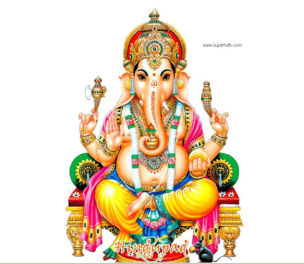 Beautiful Lord Vinayagar HD image. Ganesha