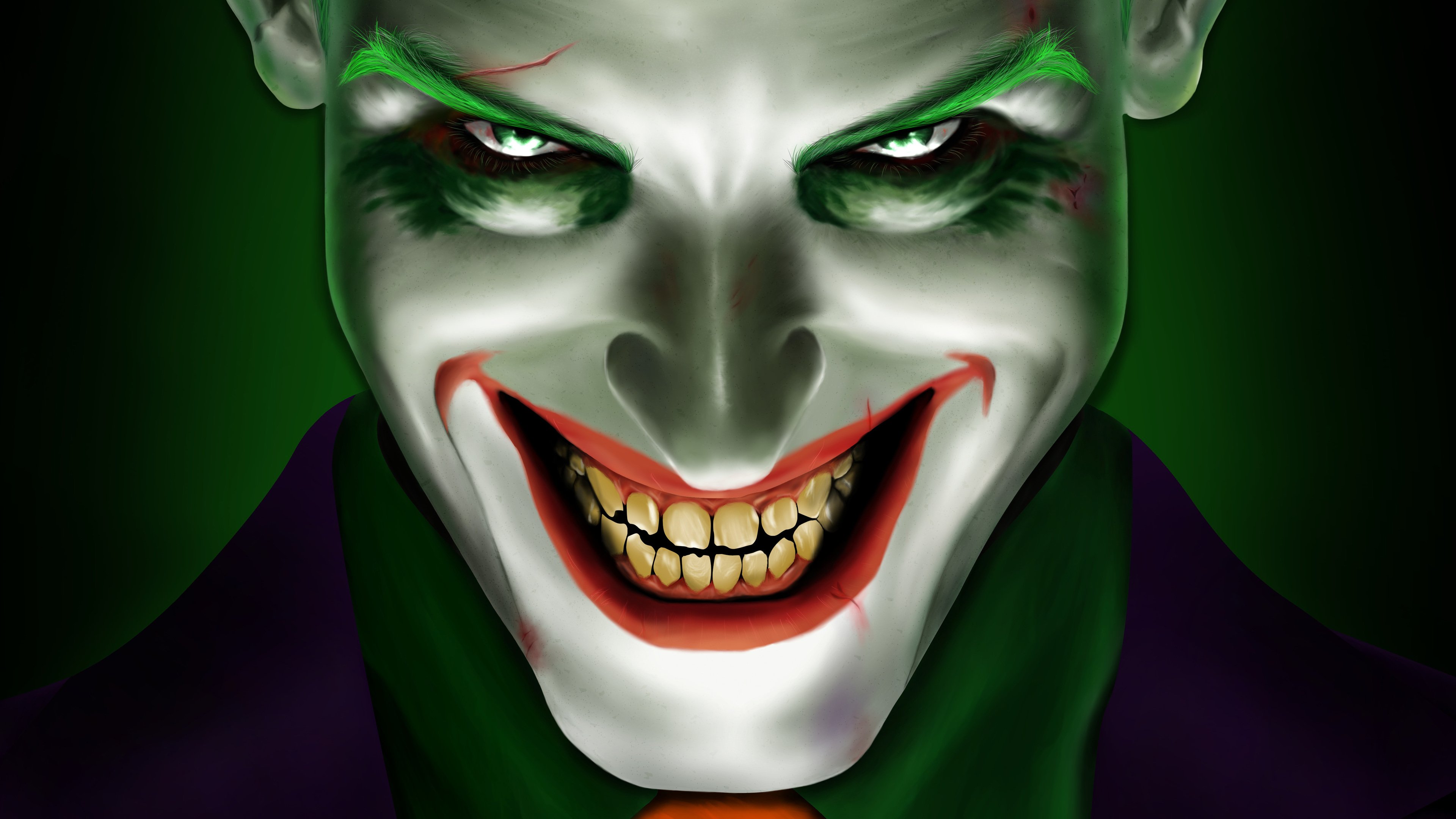 Wallpapers 4k Joker Smiling 5k 4k