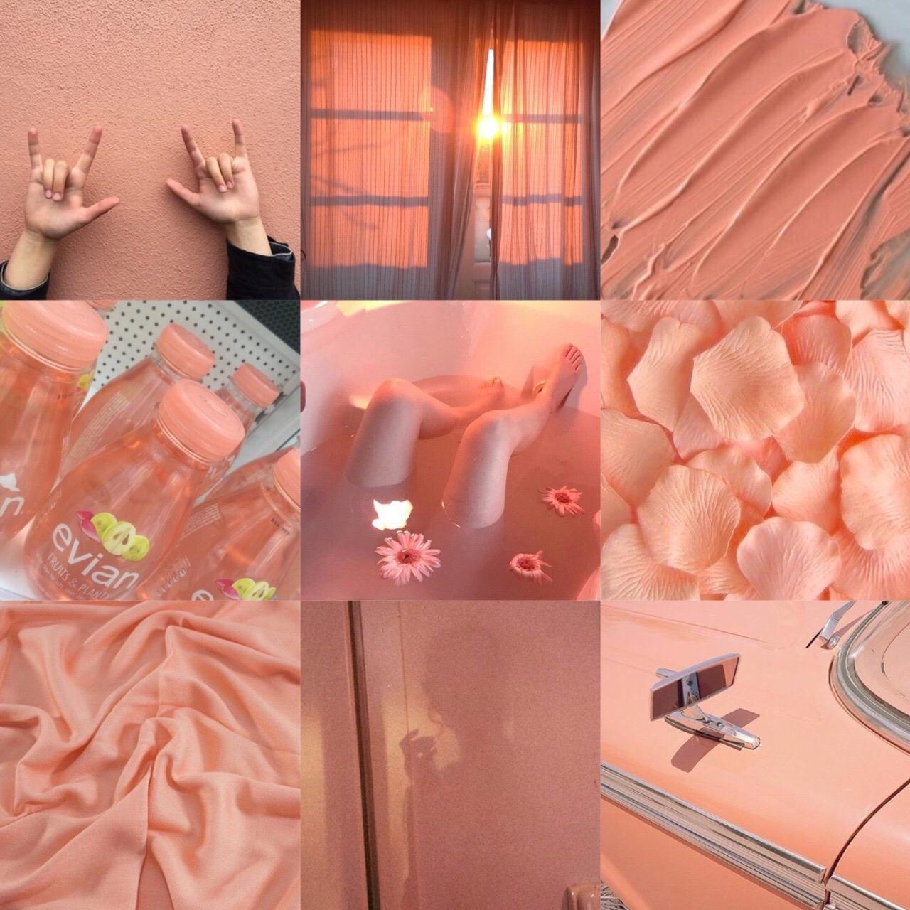 Peach Wallpaper Tumblr Aesthetic, Download Wallpaper on Jakpost