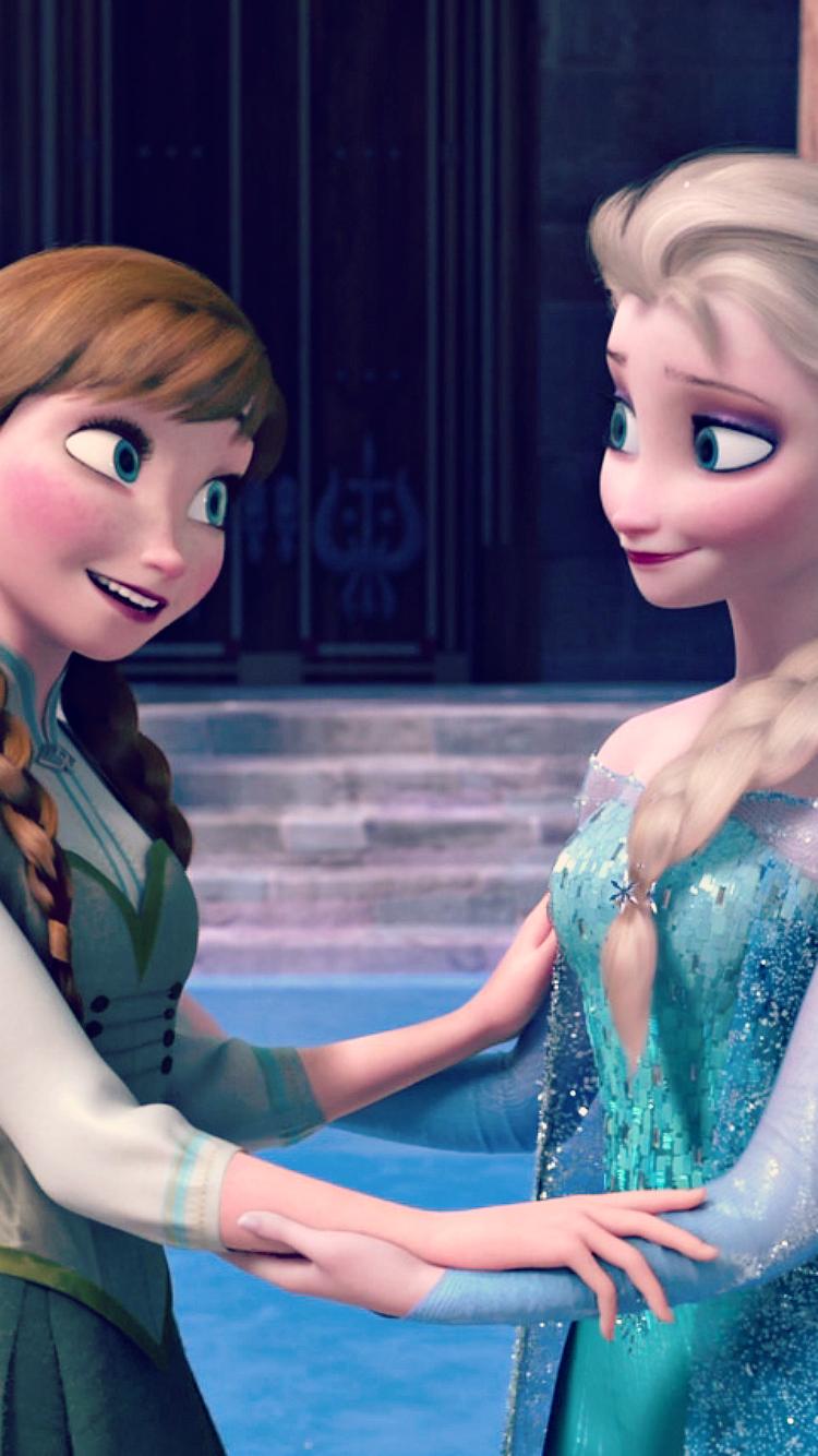 Frozen Elsa and Anna phone wallpaper and Anna Photo