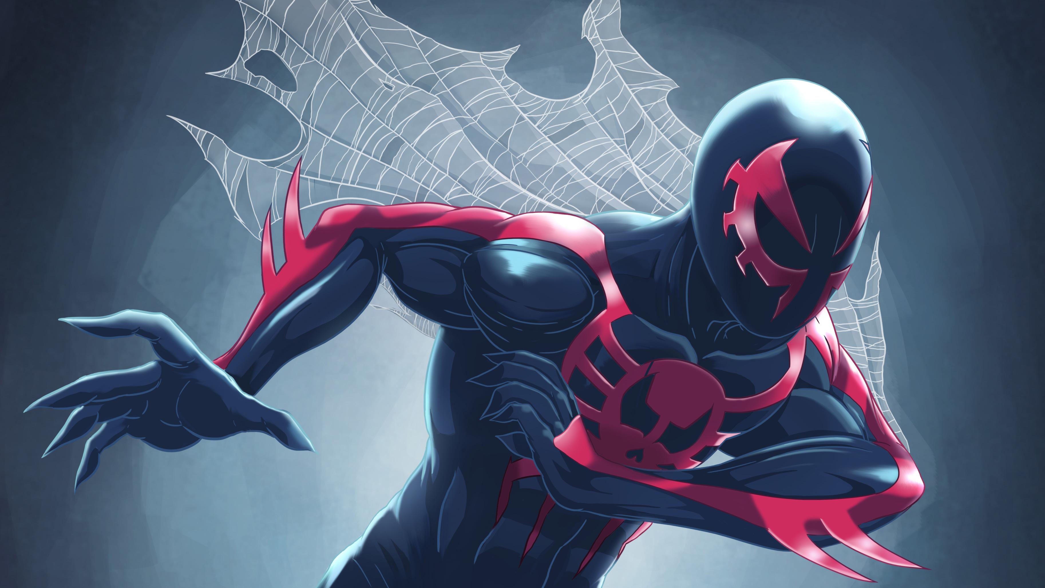Spiderman Man 2099 Art, HD Wallpaper & background