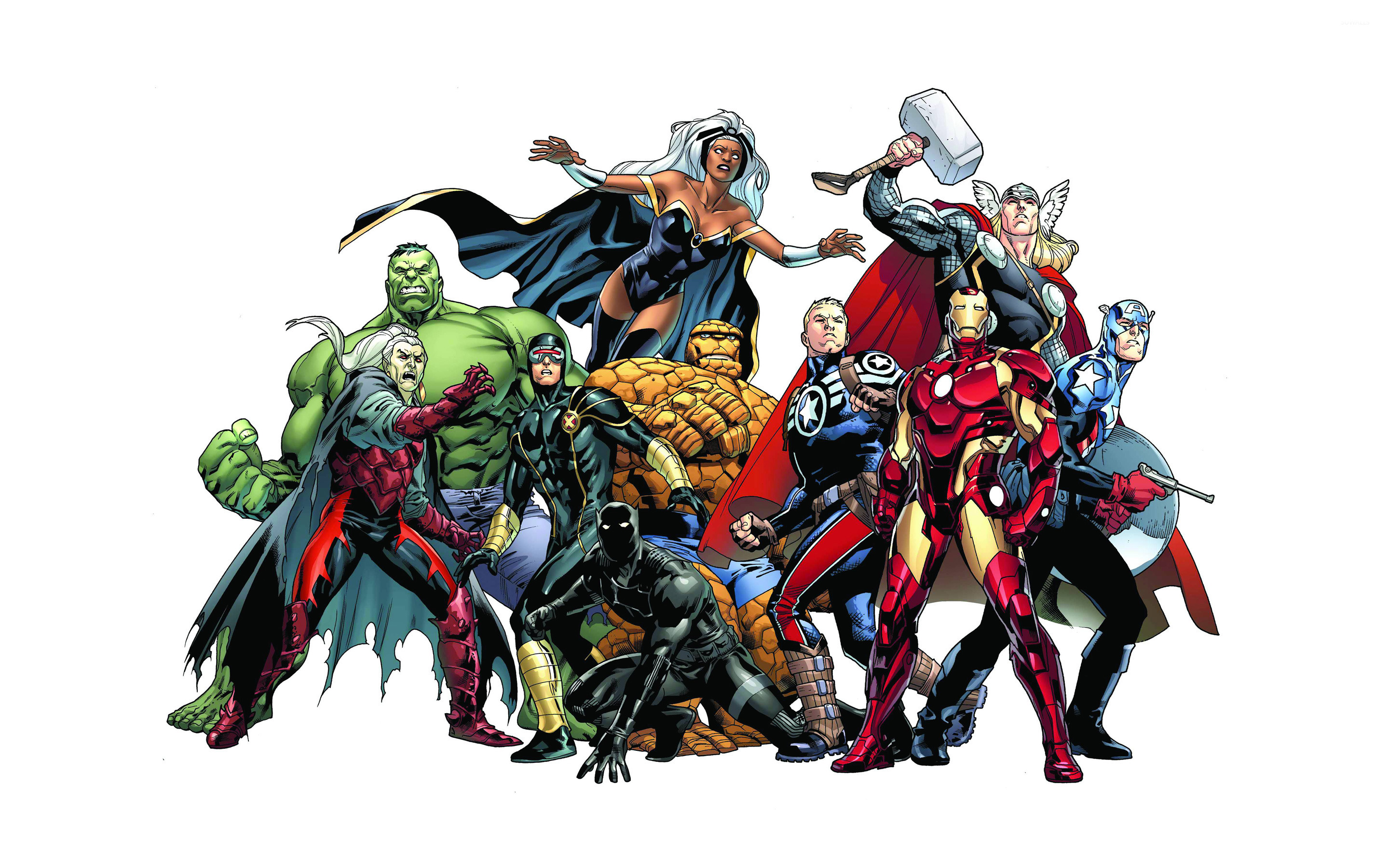 Marvel characters wallpaper wallpaper