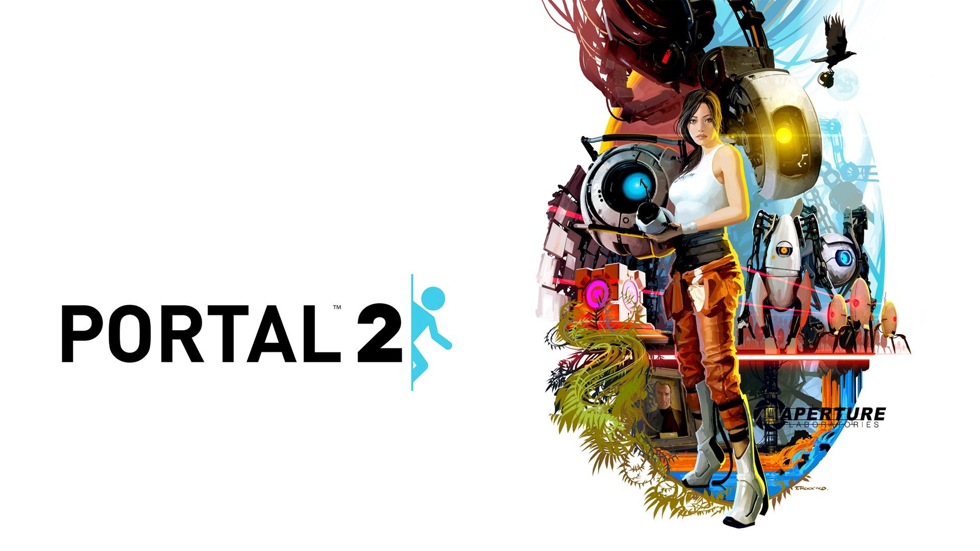 Portal 2 Characters Wallpaper in jpg format for free download