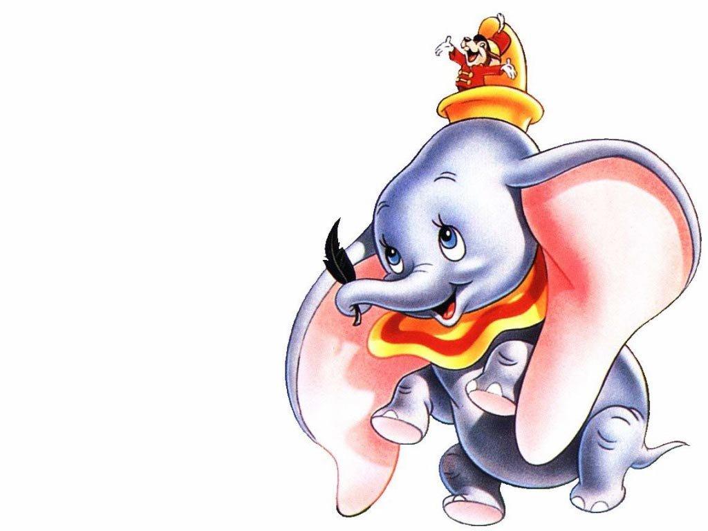 Disney Dumbo Elephant Characters Wallpaper for iPad