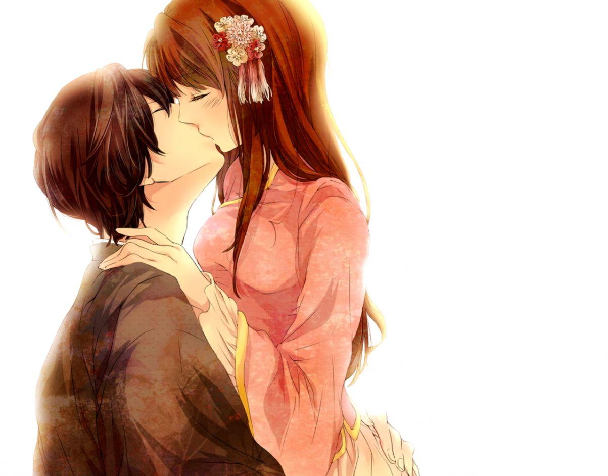 Image Anime Love Couple Kissing Wallpaper Bleach Rp