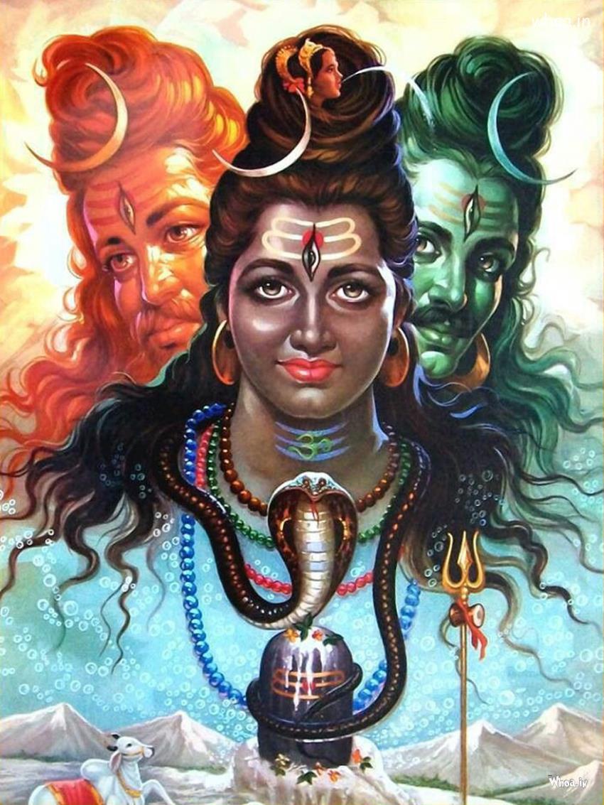 Lord Shiva HD Wallpaper Free Download Bom Shiva
