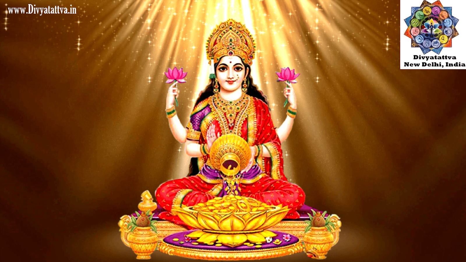 Download Hindu God Lakshmi HD Wallpaper, HD Background Download