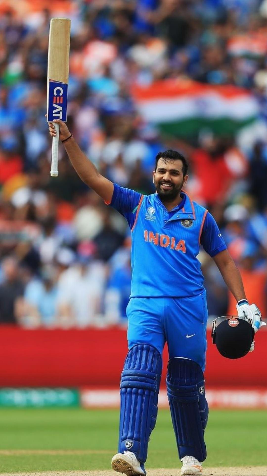 Rohit Sharma 4K Wallpaper Rohit sharma indian cricketer wallpaper