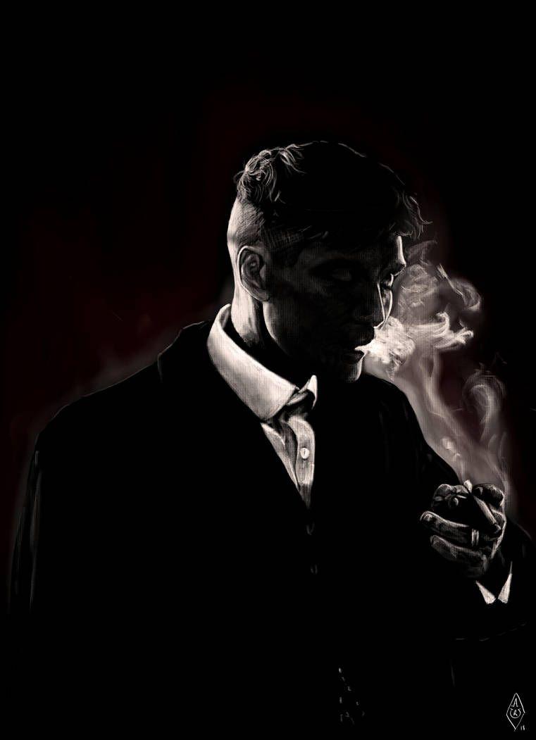 Thomas Shelby from Peaky Blinders by Bilou020285. Pôsteres de