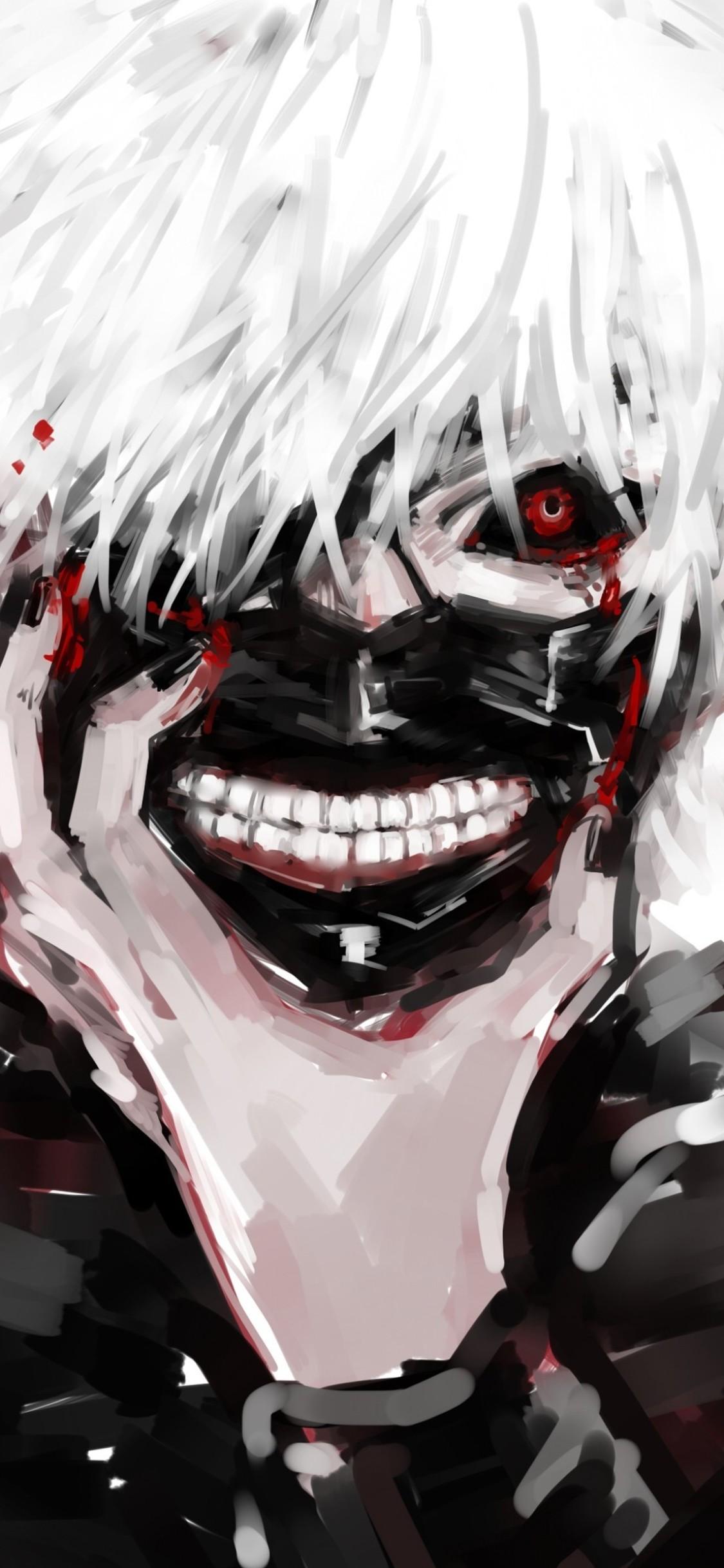 1125x2436 Kaneki Ken Tokyo Ghoul Iphone XS,Iphone 10,Iphone X HD 4k Wallpapers, Image, Backgrounds, Photos and Pictures