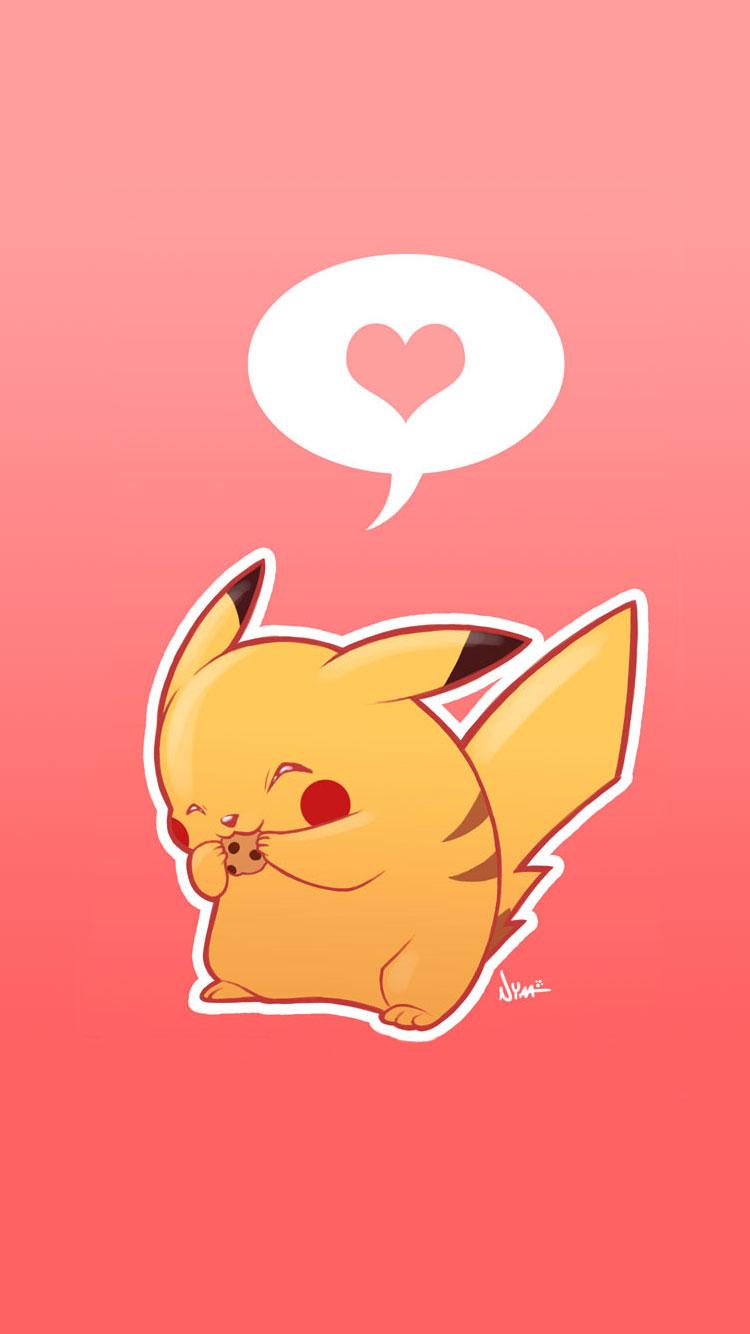 Cute iPhone Wallpaper Cute Pikachu iPhone 6 Wallpaper Pikachu Wallpaper iPhone Wallpaper & Background Download