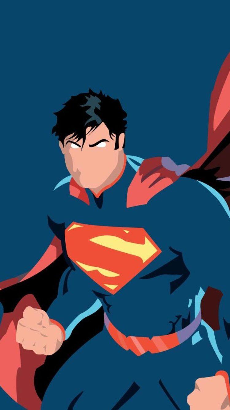 Superman Minimalism Wallpaper Android HD