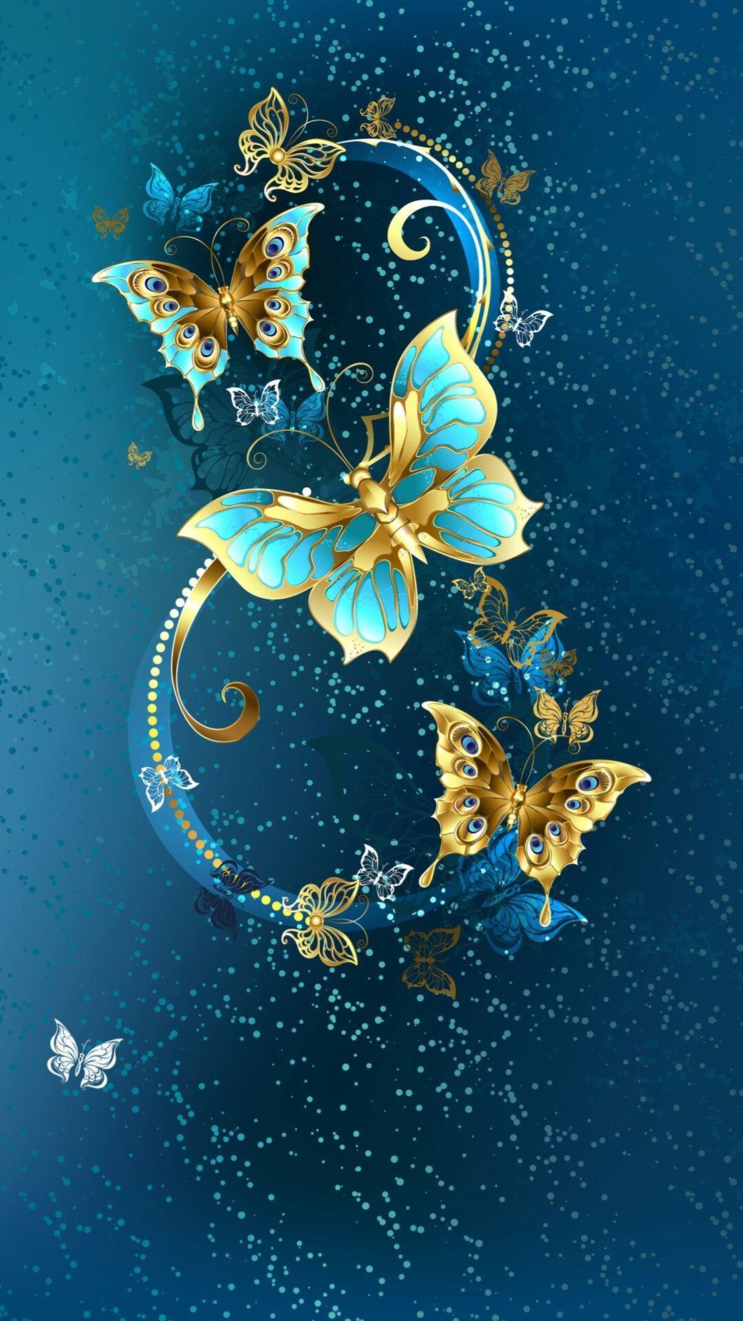 Butterfly Phone Wallpaper Free Butterfly Phone Background