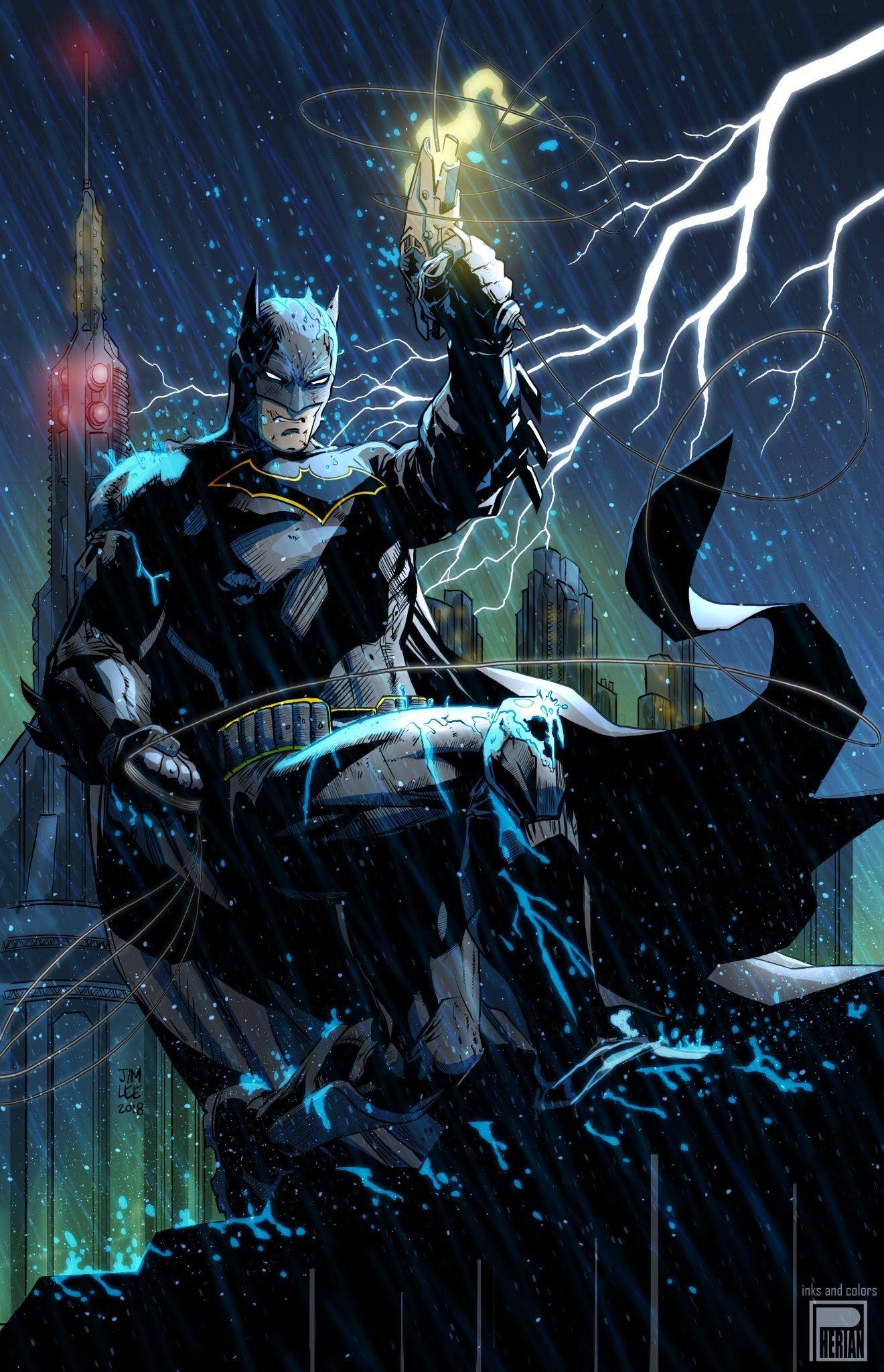 Batman by Jim Lee. Batman, Batman artwork, Batman wallpaper