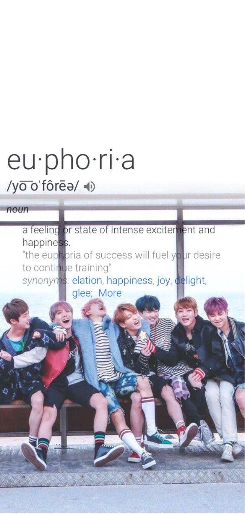 BTS Euphoria definition iPhone wallpaper you never walk alone
