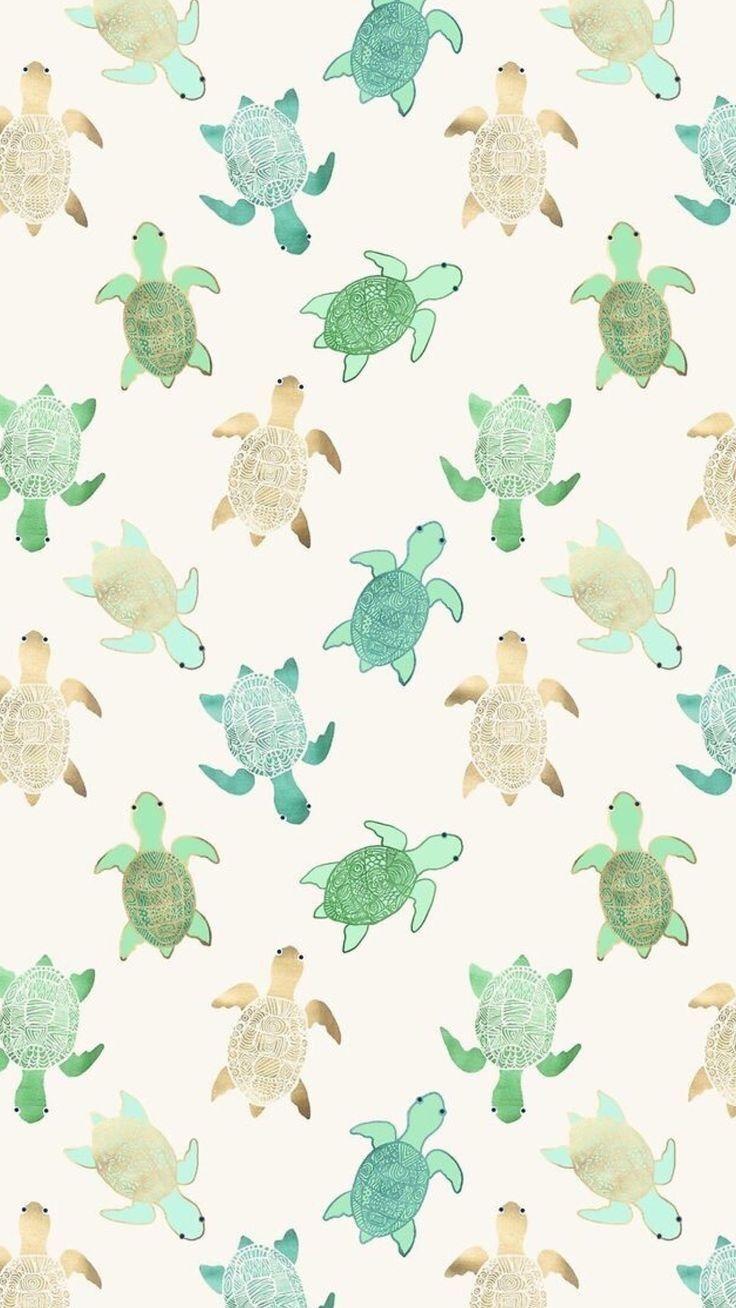 turtle. iPhone background wallpaper, Turtle wallpaper, Cute patterns wallpaper