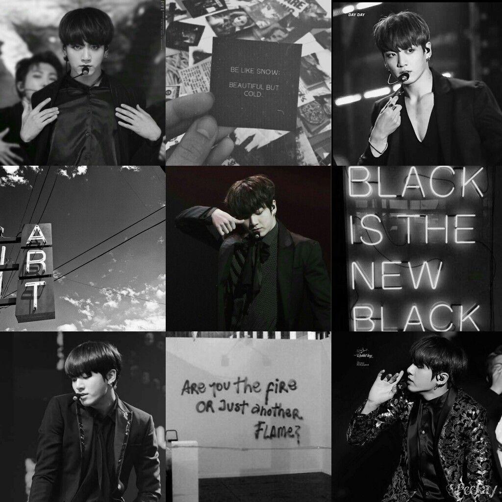 Featured image of post Jungkook Bts Black And White Aesthetic - He is a member of the boy group named bangtan boys or also called bts.