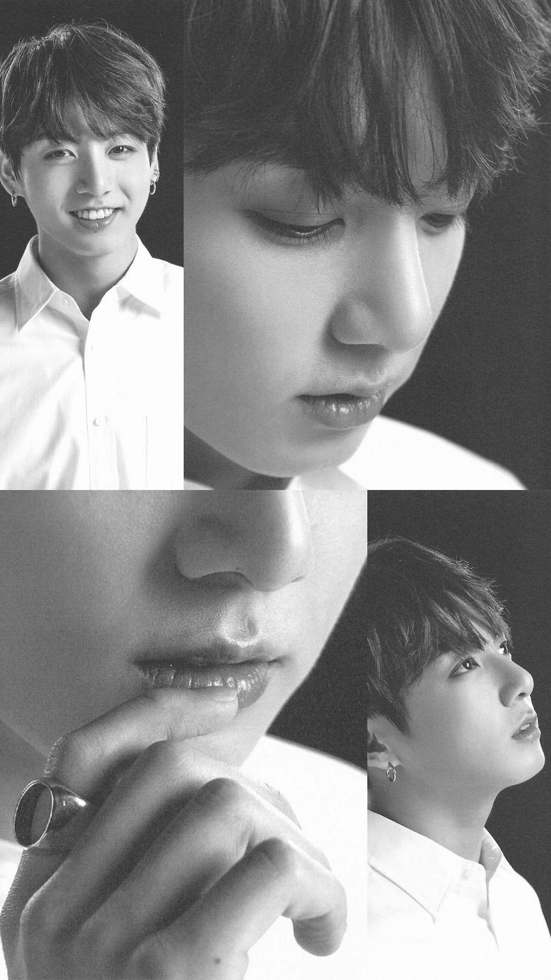 Black And White Aesthetic Jungkook Wallpapers - Wallpaper Cave