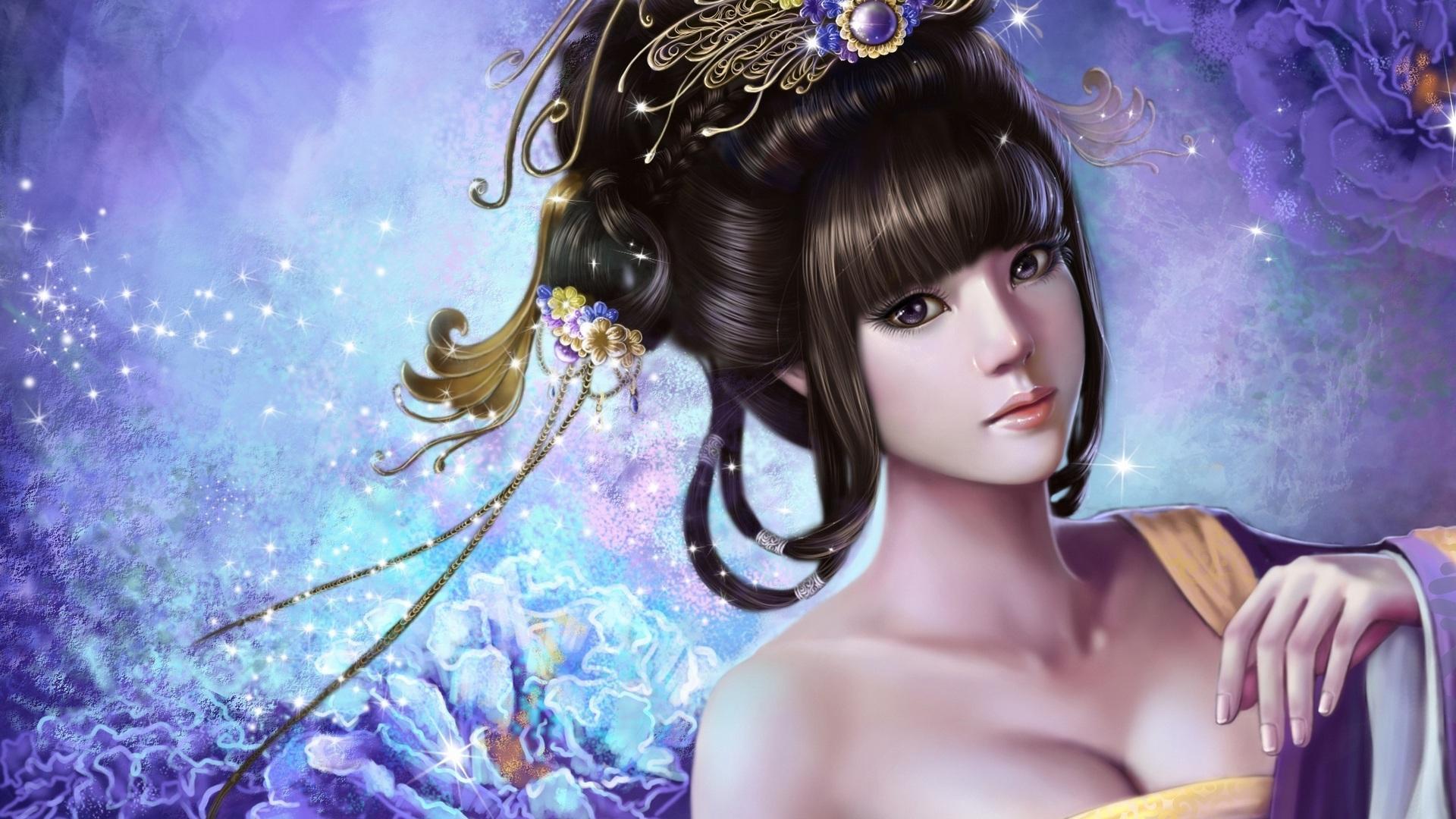 Anime China Girl HD wallpaper