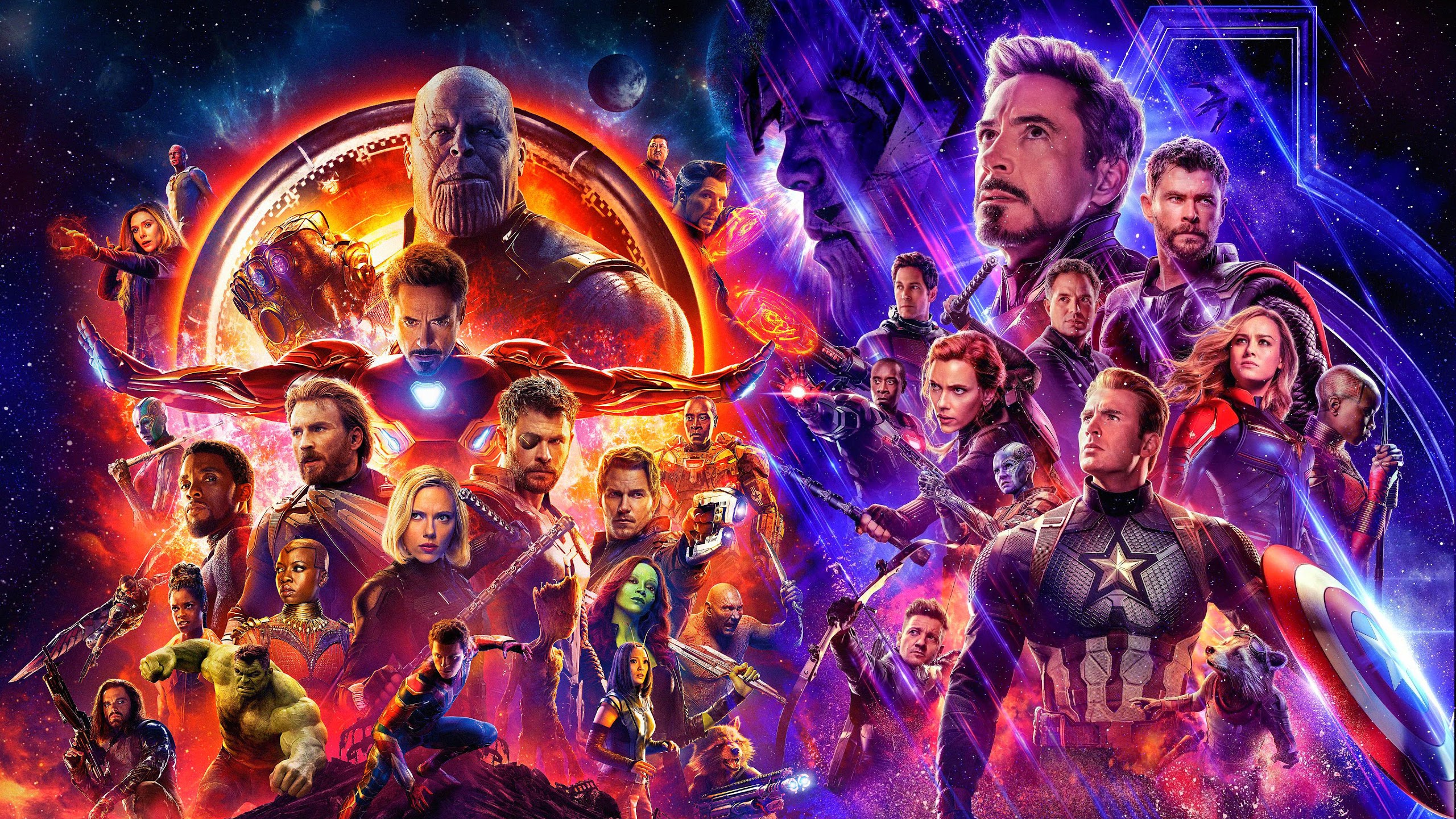Avengers: Endgame Wallpaper 4K, Thor, Captain America, Iron Man, #2037