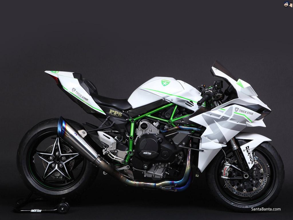 Kawasaki Ninja H2 Trickstar, HD Wallpaper