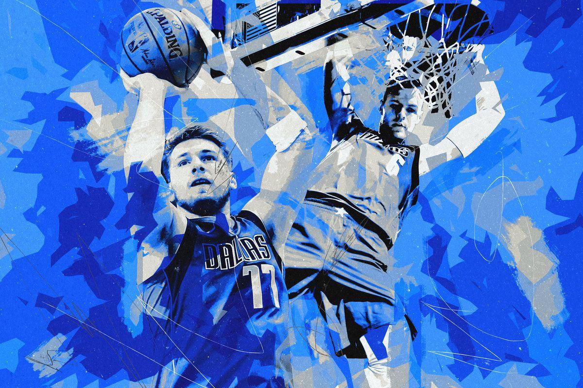 Luka doncic with the basketball Wallpapers Download  MobCup