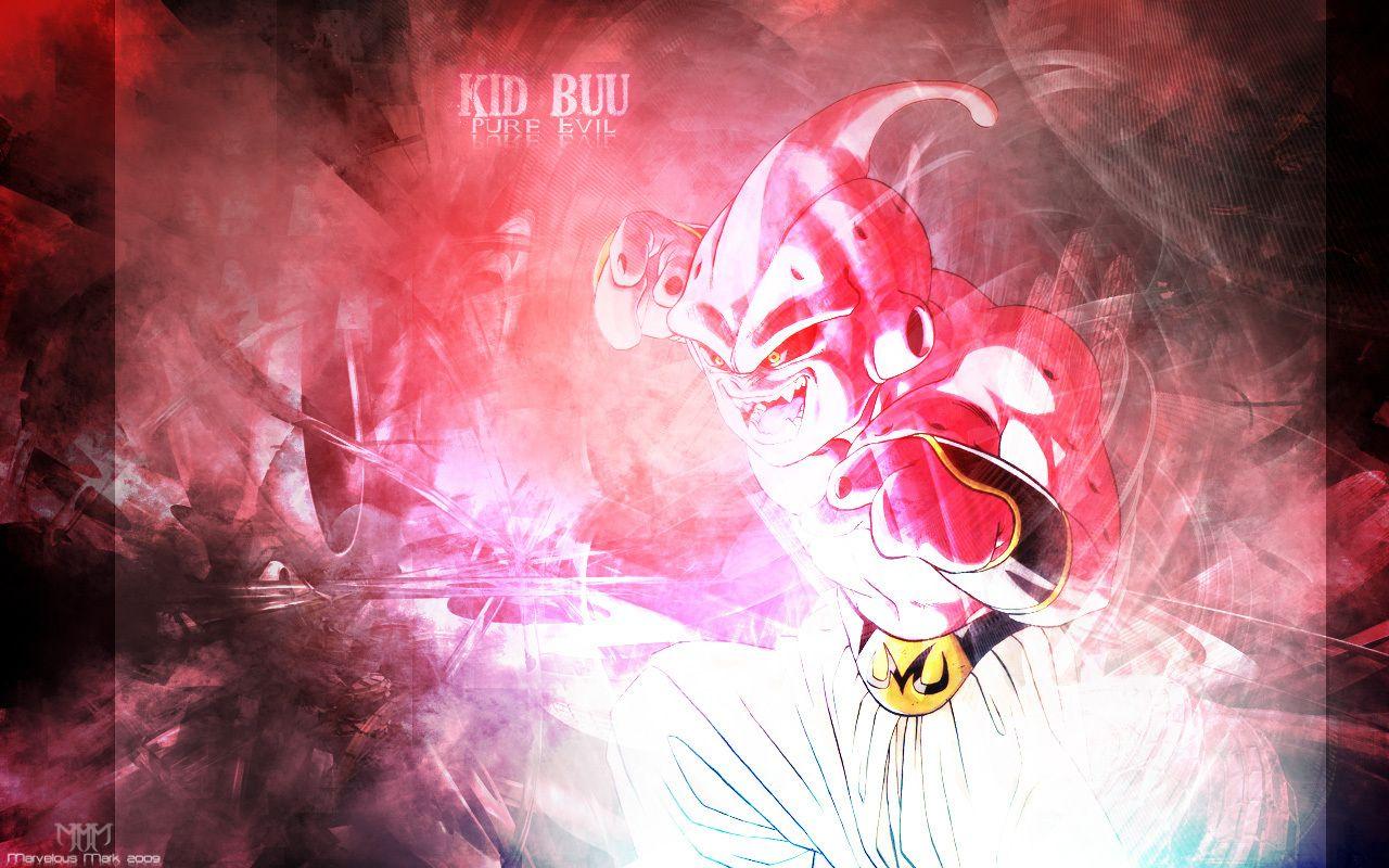 Kid Buu Ball Z achtergrond