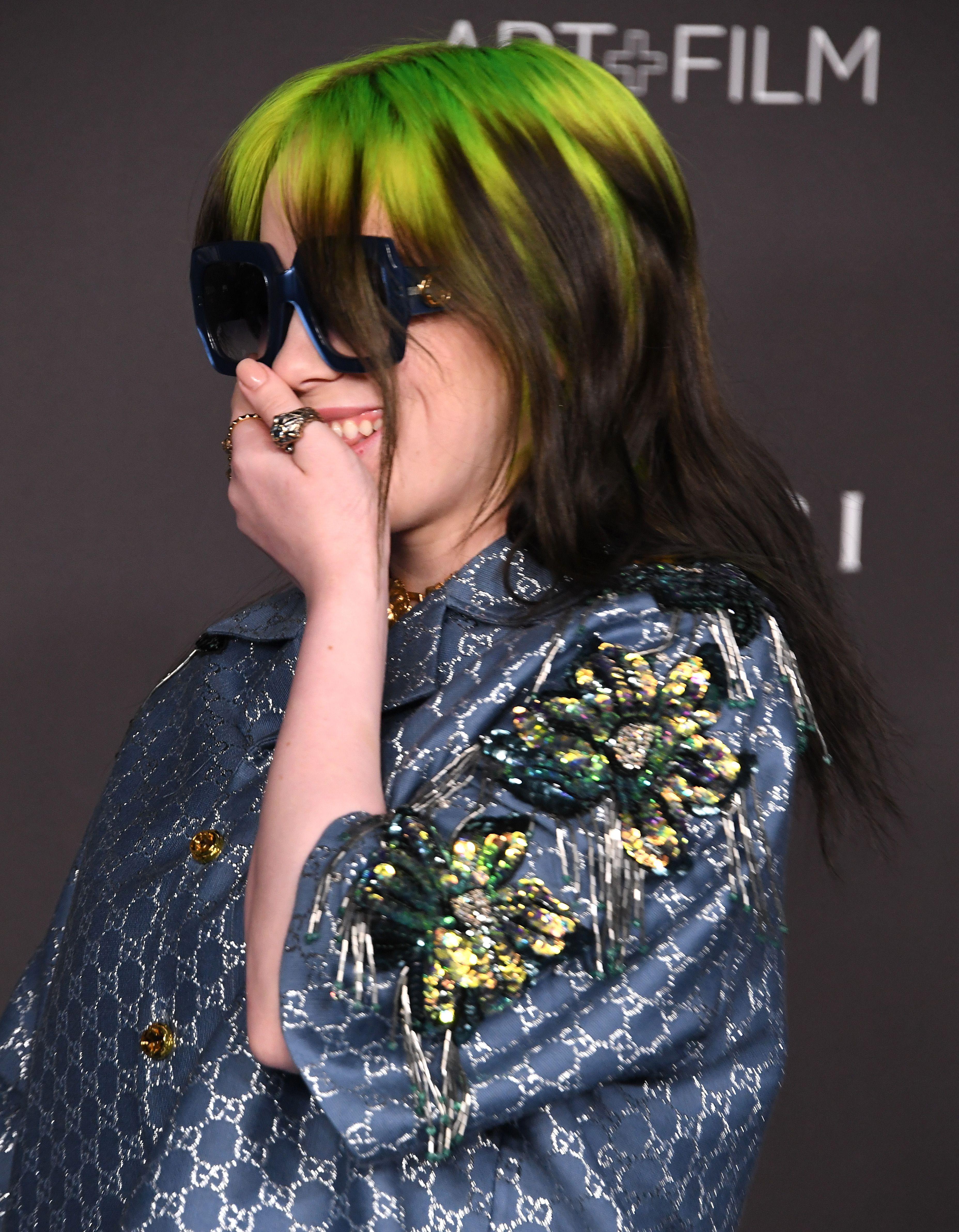 Billie Eilish just got a new mullet haircut and we're into it