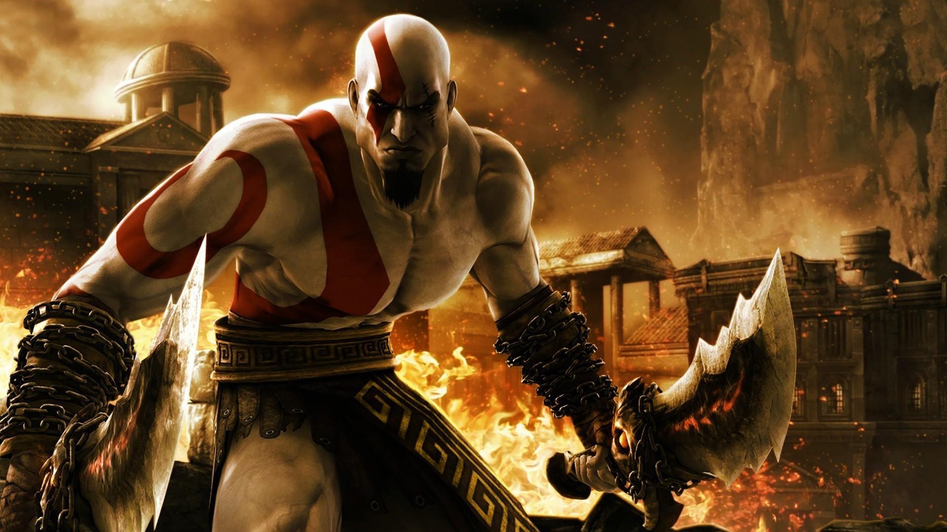 God Of War 3 Desktop Wallpaper Wallpaper Kratos God