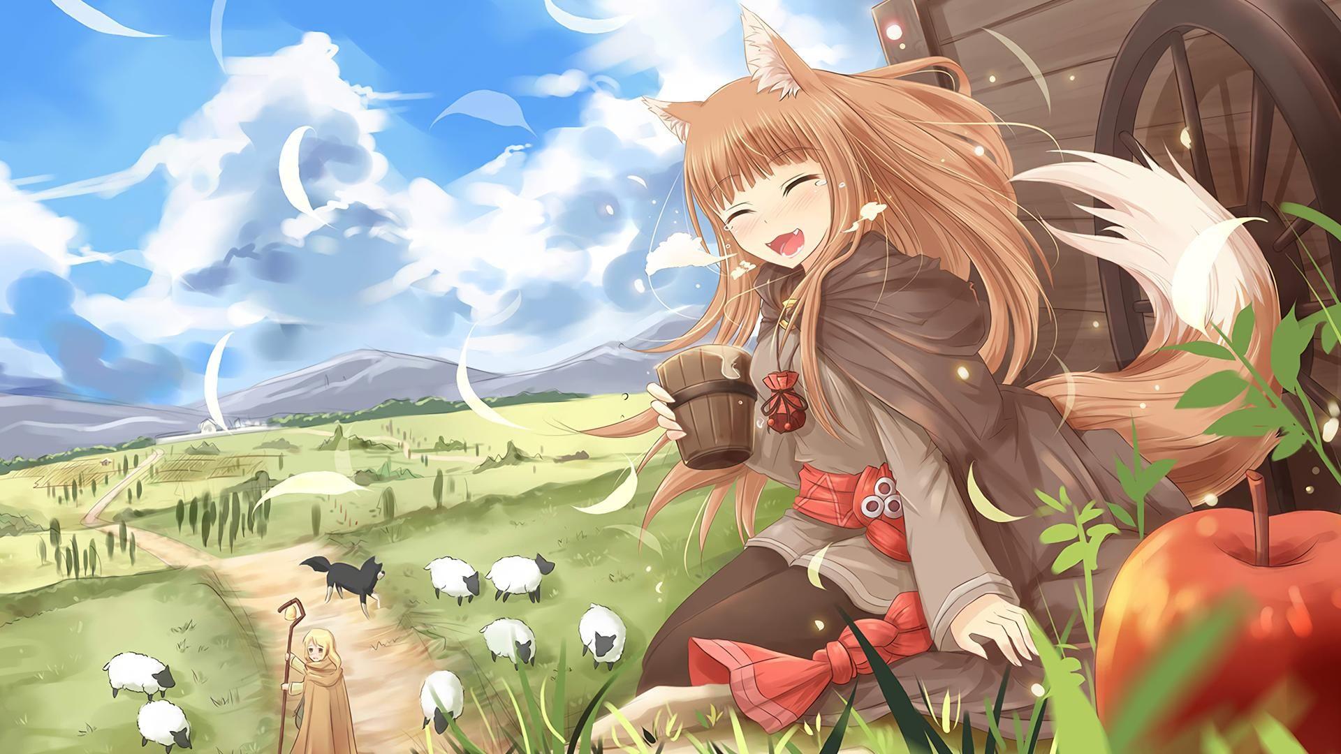 Anime Girl Wolf Wallpapers - Wallpaper Cave