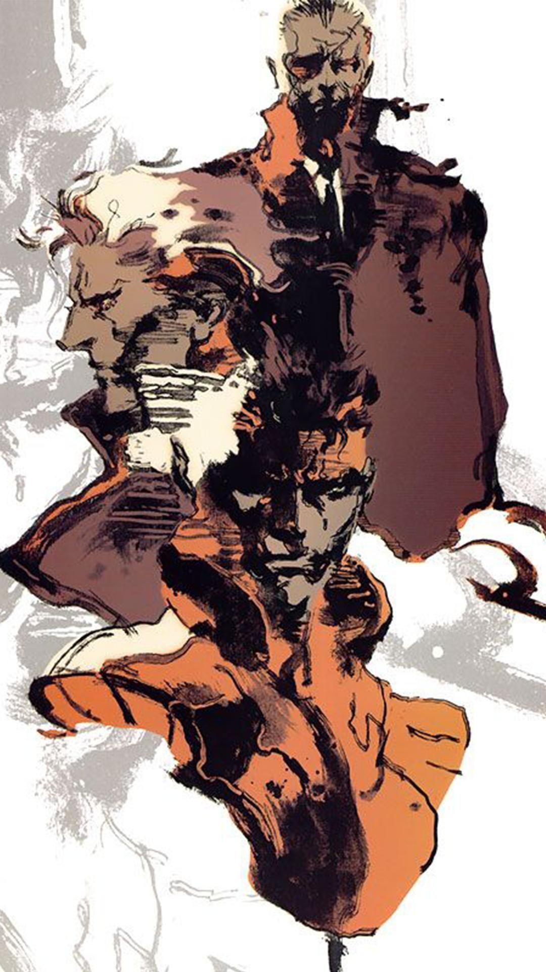 Metal Gear Solid Phone Wallpaper by Yoji Shinkawa  Mobile Abyss