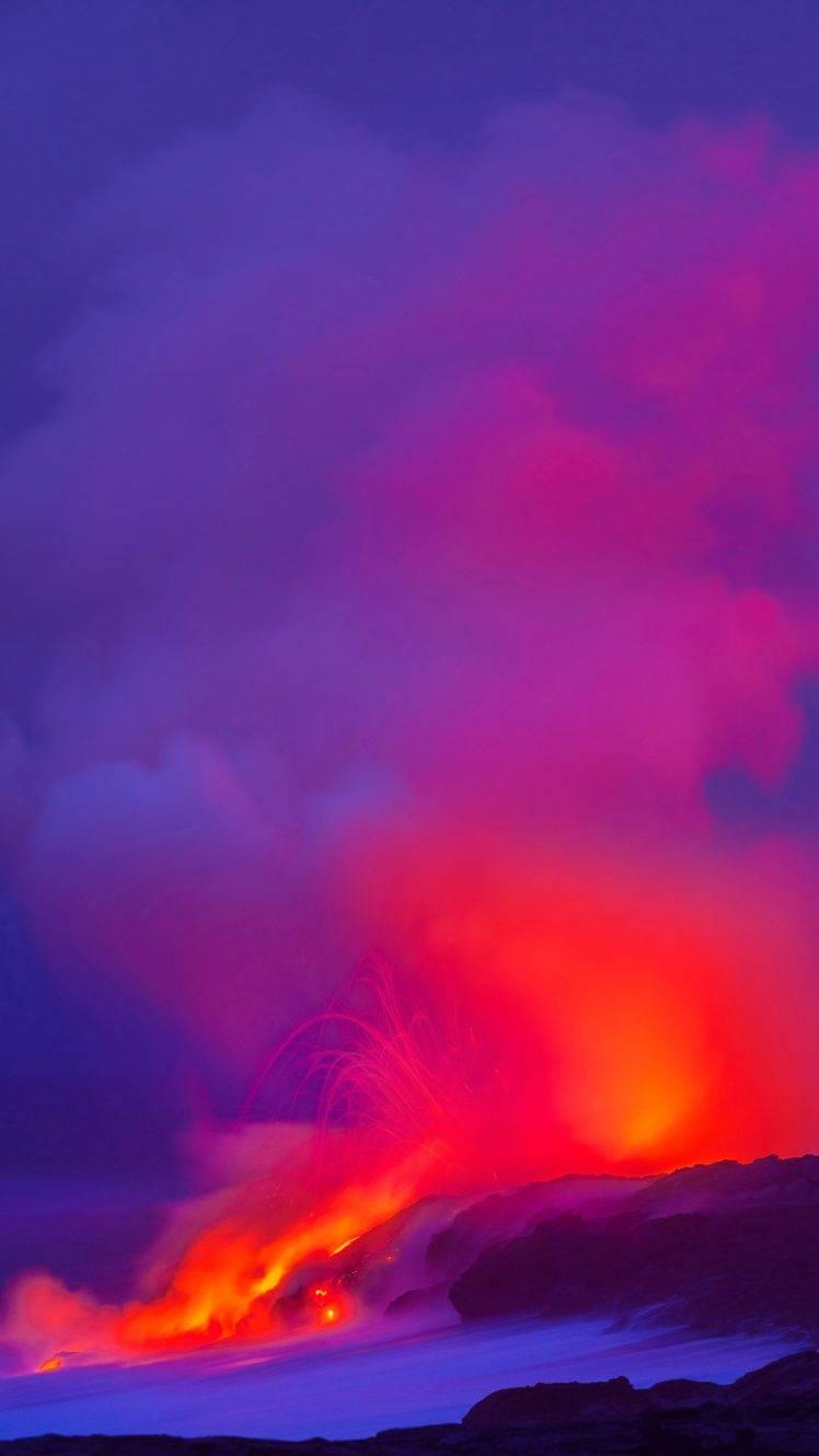 landscape, Volcano, Lava Wallpaper HD / Desktop and Mobile