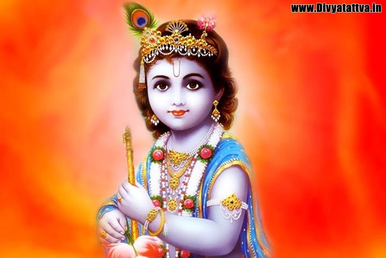 Shri Krishna As Child Krishna Kid, HD Wallpaper