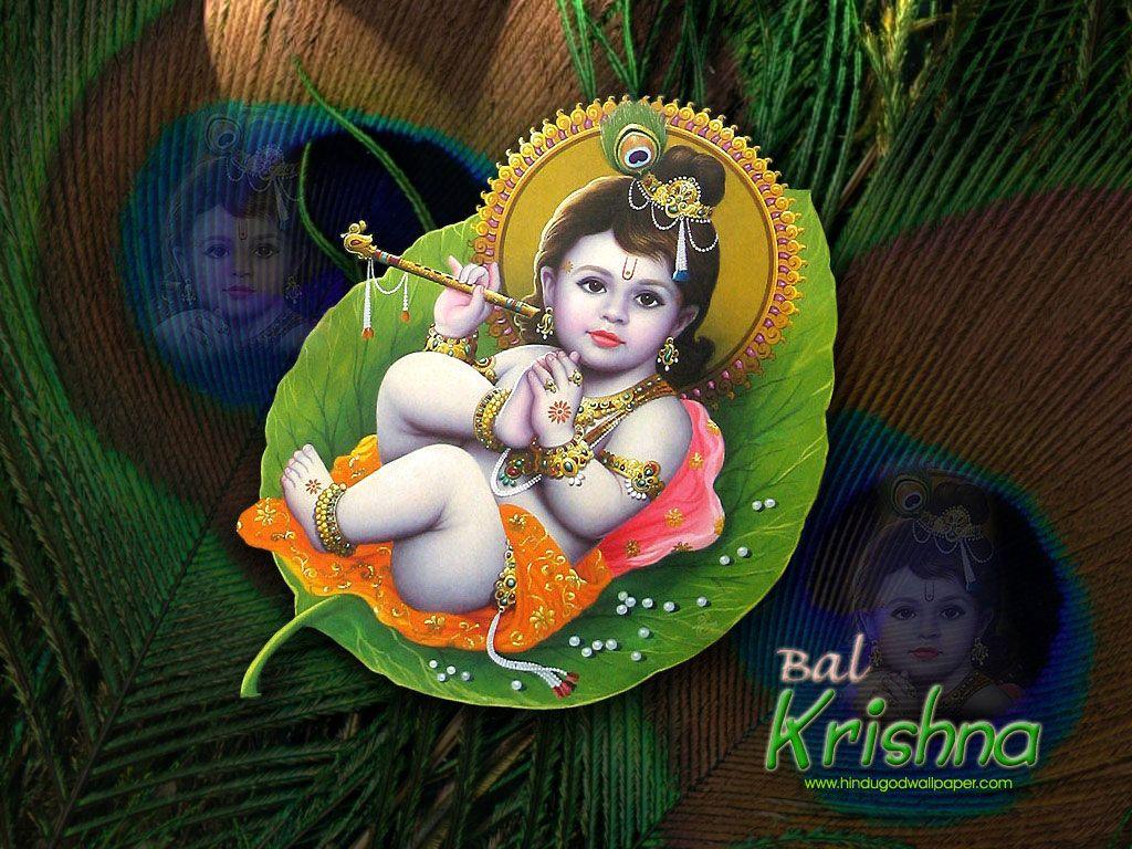 Krishna Bal Roop Wallpaper free download for desktop with HD