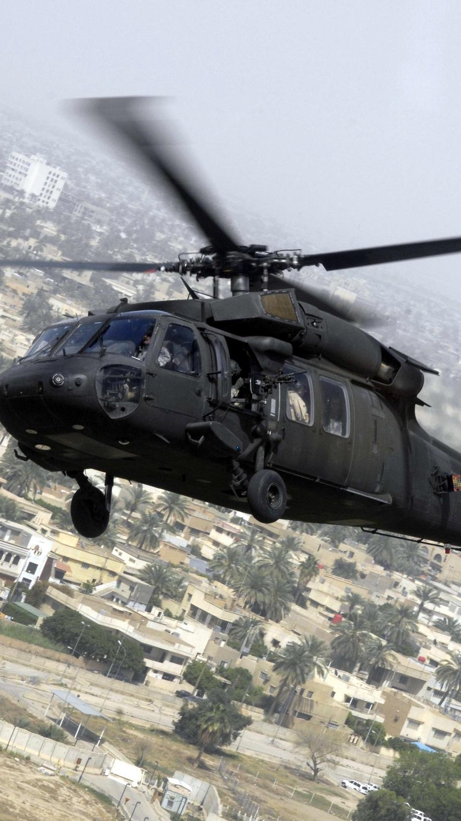 Download Wallpaper 938x1668 Uh 60, Black Hawk, Sikorsky
