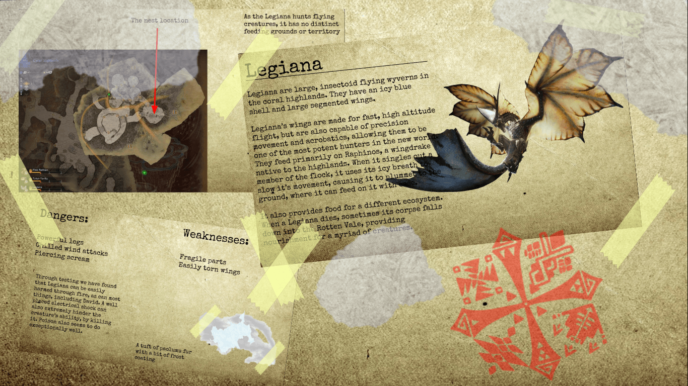 Ecology of the Legiana