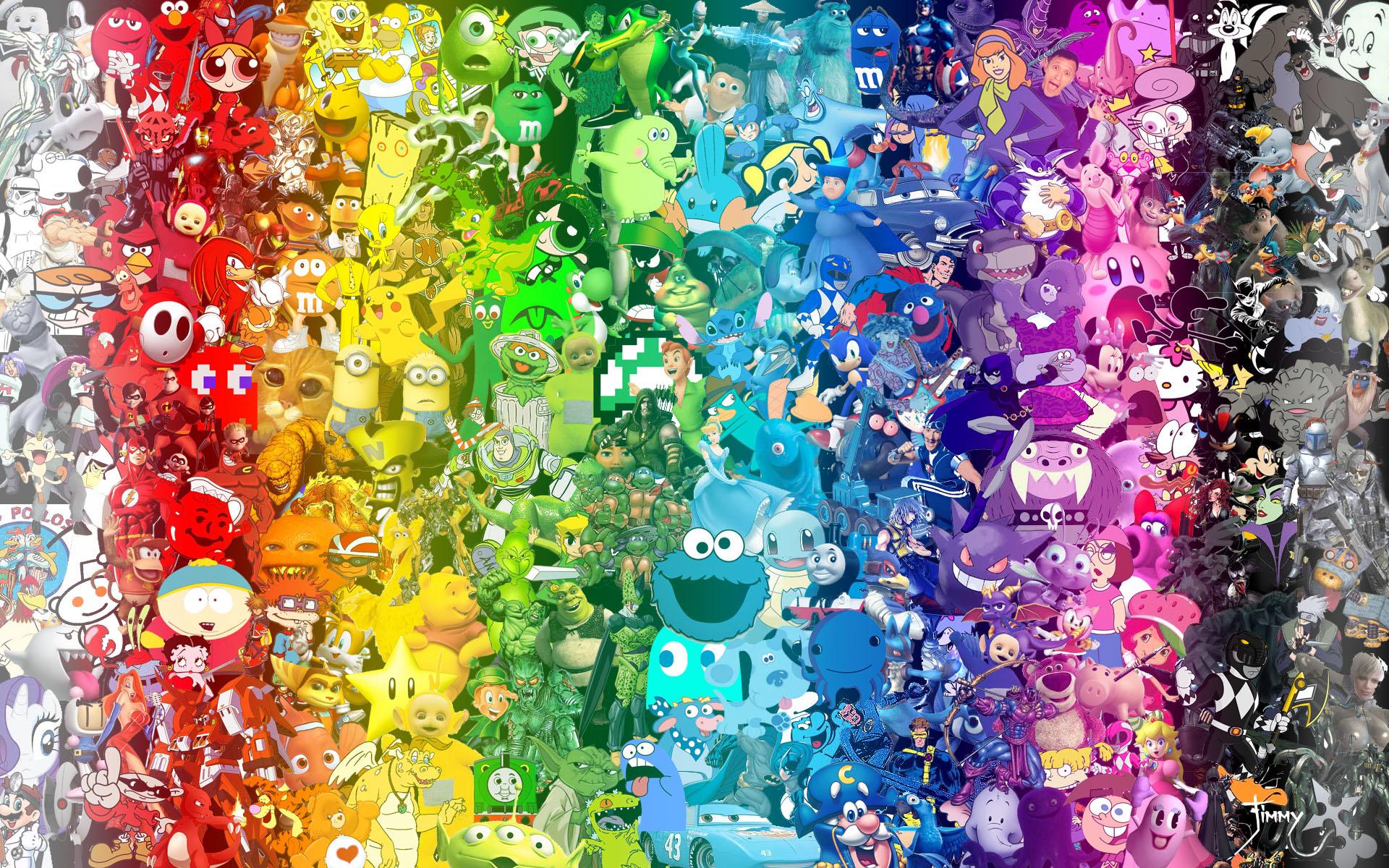 Cartoon Characters Wallpapers - Wallpaper Cave