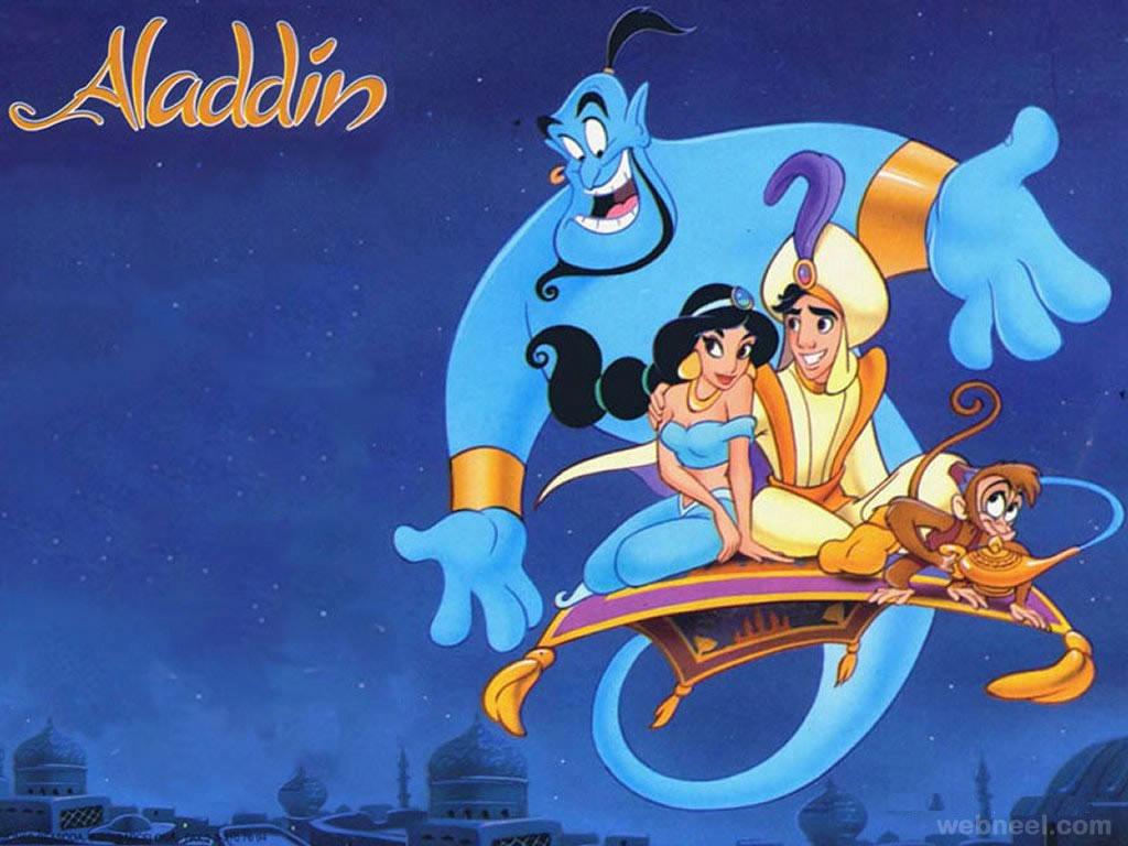 Disney Cartoon Characters Disney Cartoon Aladdin