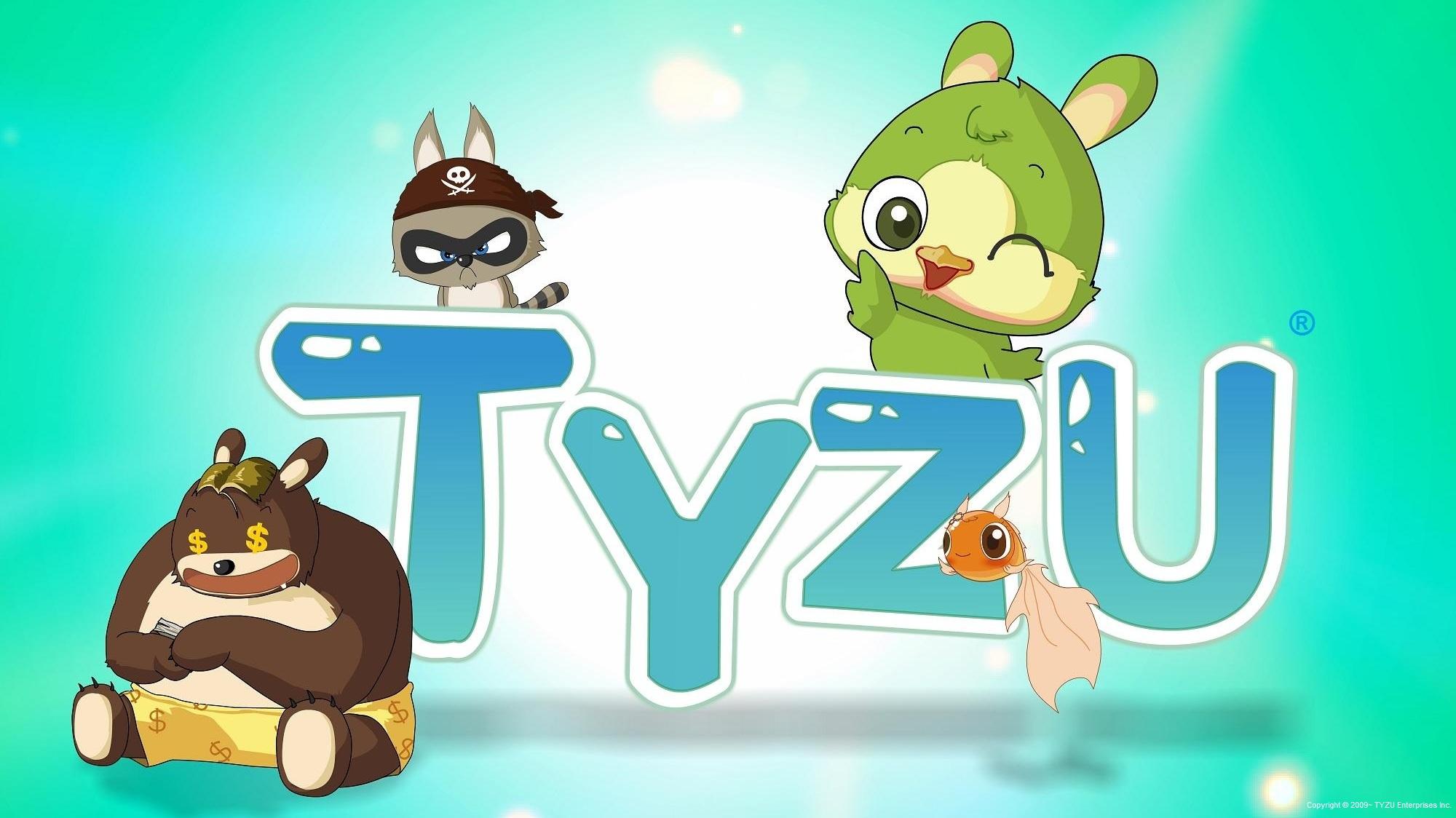 TYZU™ Cute Cartoon Characters and Landscape Wallpaper