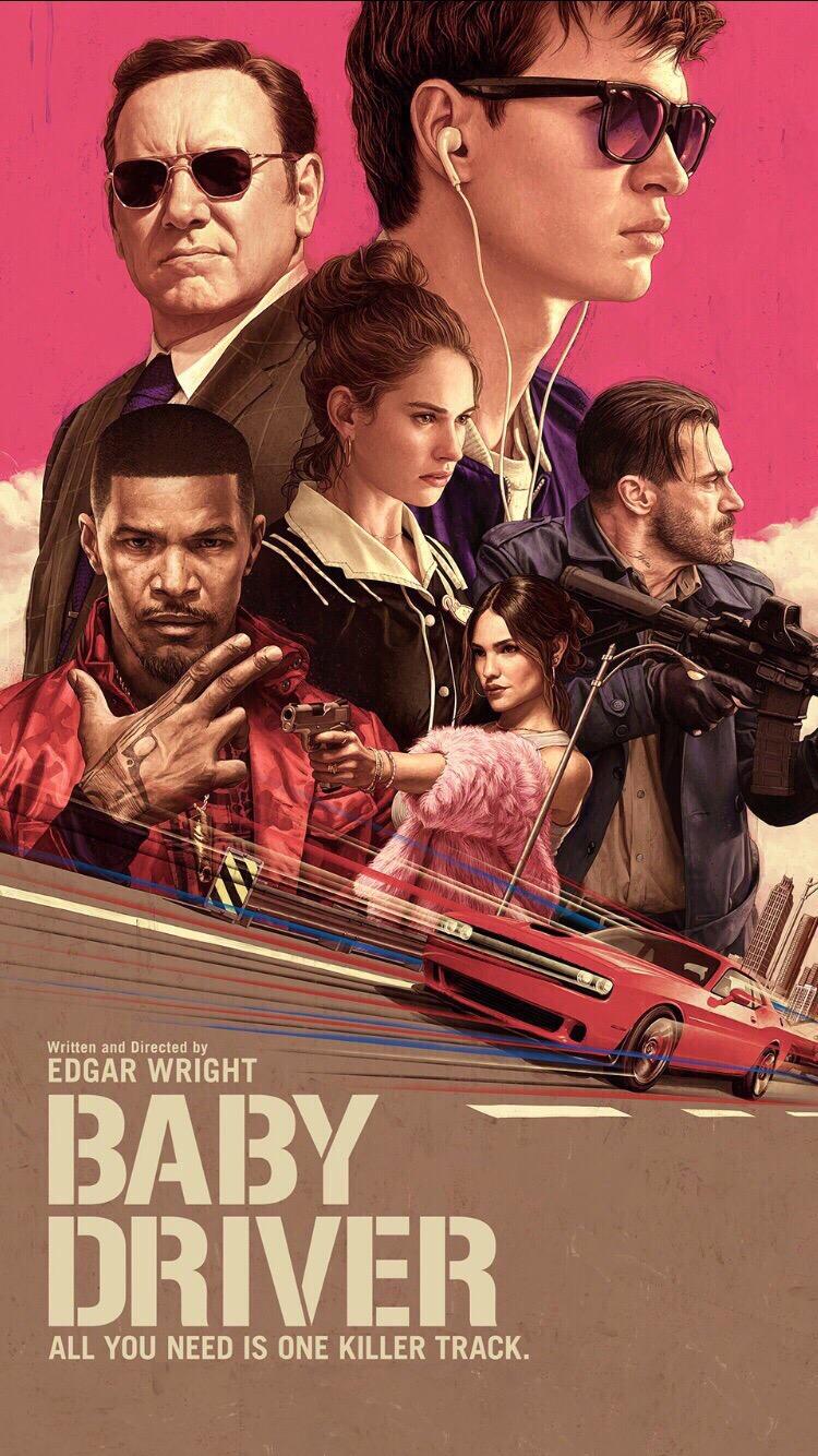Baby Driver (2017) Wallpaper for iPhone 7
