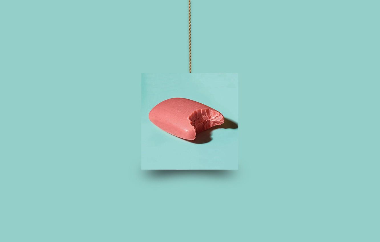 Wallpaper pink, minimalism, turquoise, Tumblr image