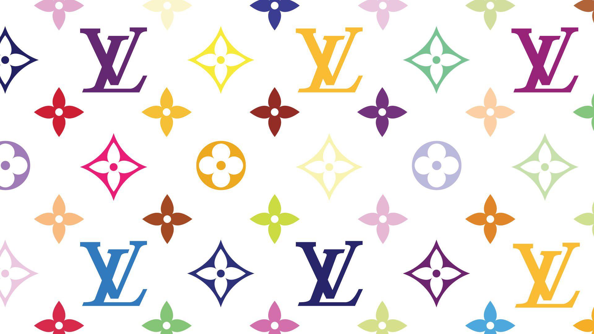 purple louis vuitton logo