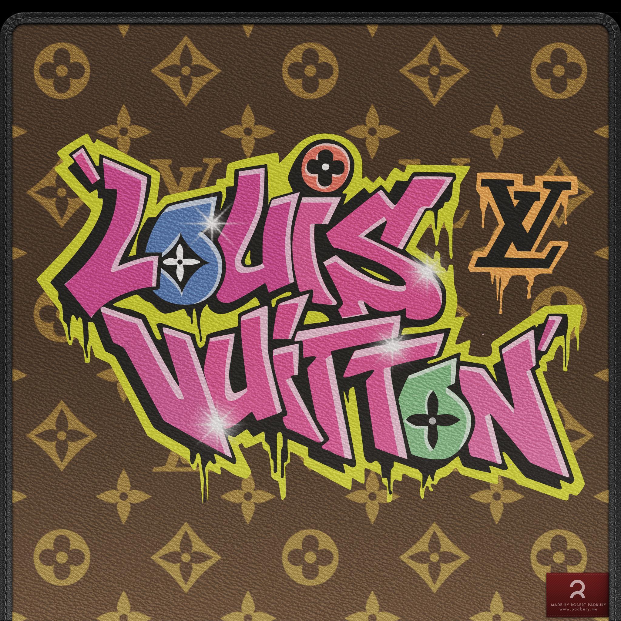 Pink Louis Vuitton Wallpaper Vuitton Logo Graffiti