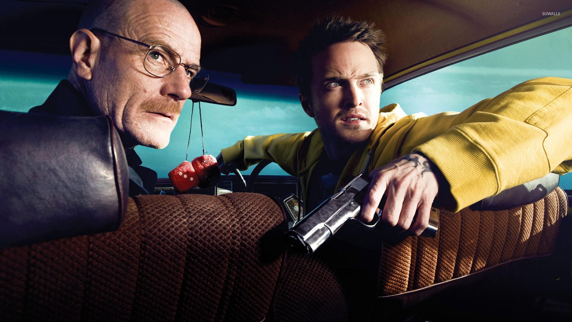 Breaking Bad [4] Wallpaper White Jesse Pinkman Car