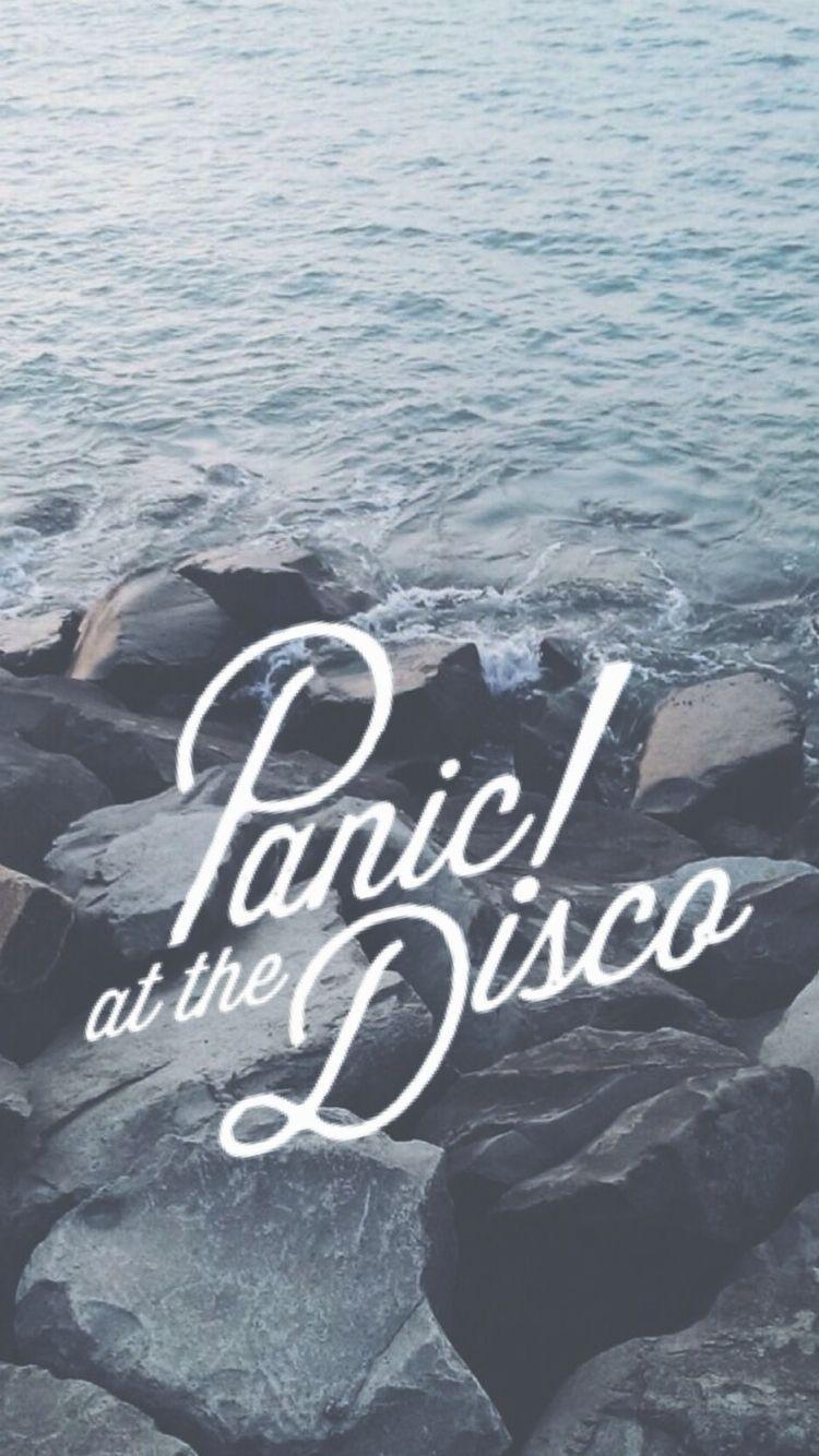 I made this Panic! at the Disco iPhone wallpaper