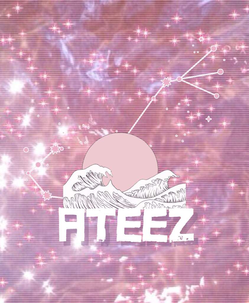 Aesthetic ATEEZ Wallpaper. ATEEZ 에이티즈 AMINO Amino